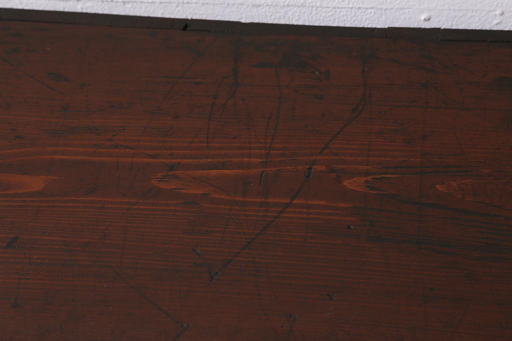 アンティーク家具　明治期　レア!モダンな雰囲気を漂わせる黒漆塗りの仙台箪笥(時代箪笥、衣装箪笥)(R-043303)