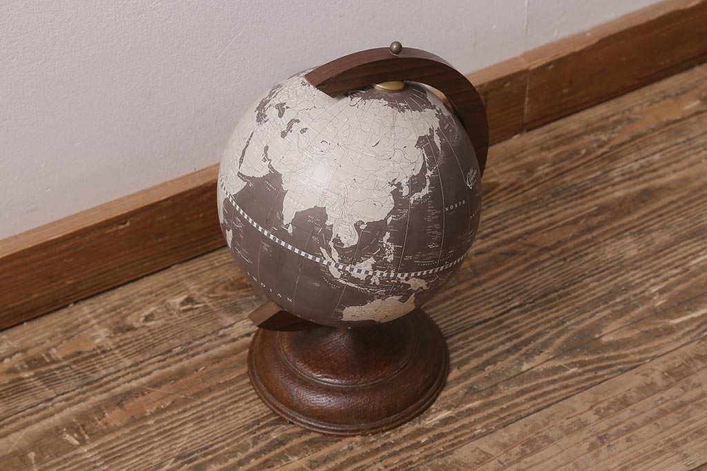ヴィンテージ雑貨 イタリア Zoffoli Geographia 地球儀(グローブ
