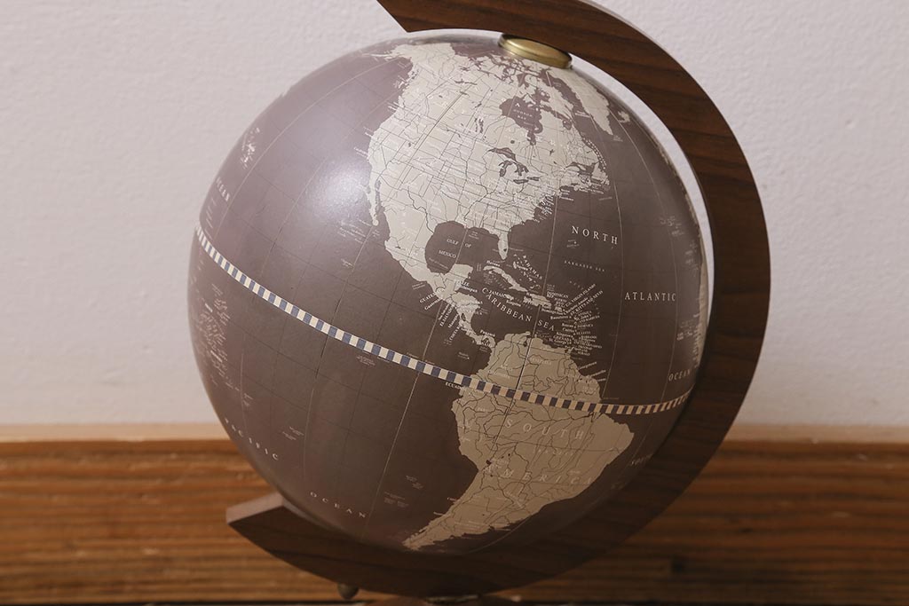 ヴィンテージ雑貨 イタリア Zoffoli Geographia 地球儀(グローブ ヴィンテージ雑貨 イタリア Zoffoli Geographia 地球儀(グローブ