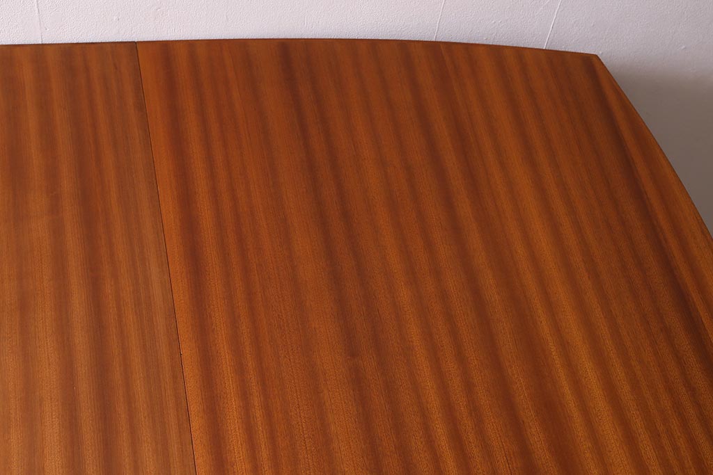 ヴィンテージ家具　イギリスビンテージ　Vanson　チーク・ブナ材　北欧スタイルのエクステンションテーブル(ダイニングテーブル)(R-043353)