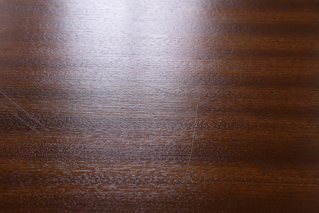 ヴィンテージ家具　イギリスビンテージ　Vanson　チーク・ブナ材　北欧スタイルのエクステンションテーブル(ダイニングテーブル)(R-043353)
