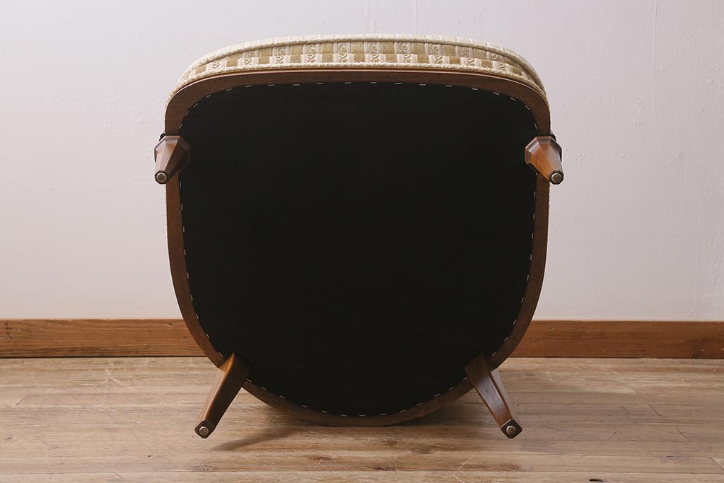 中古　DREXEL HERITAGE(ドレクセルヘリテイジ)　Upholstery(アップホルスタリー)　ローバックチェア(ソファ)(定価約45万円)(R-043534)