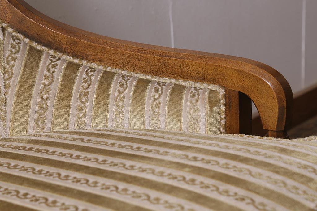 中古　DREXEL HERITAGE(ドレクセルヘリテイジ)　Upholstery(アップホルスタリー)　ローバックチェア(ソファ)(定価約45万円)(R-043535)