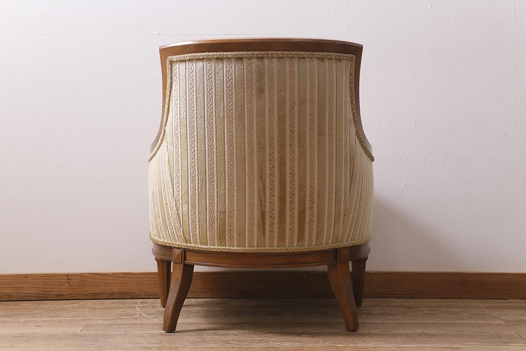 中古　DREXEL HERITAGE(ドレクセルヘリテイジ)　Upholstery(アップホルスタリー)　ローバックチェア(ソファ)(定価約45万円)(R-043535)