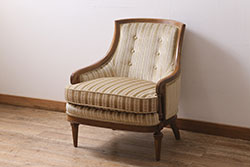 中古　DREXEL HERITAGE(ドレクセルヘリテイジ)　Upholstery(アップホルスタリー)　ローバックチェア(ソファ)(定価約45万円)(R-043535)