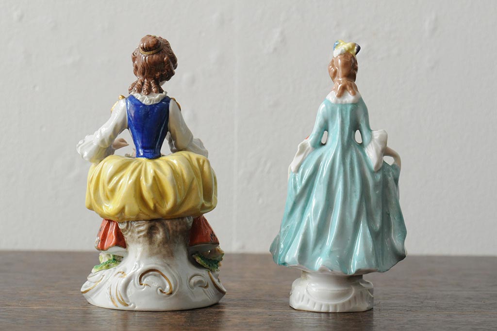 アウガルテン Augarten フィギュリン 陶器 人形 美術品 検
