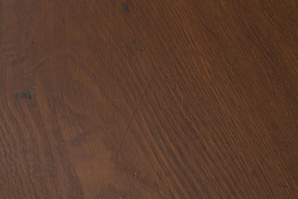 ビンテージ家具　栓材　和モダンスタイルにもおすすめなレトロなちゃぶ台(ローテーブル)(R-043569)
