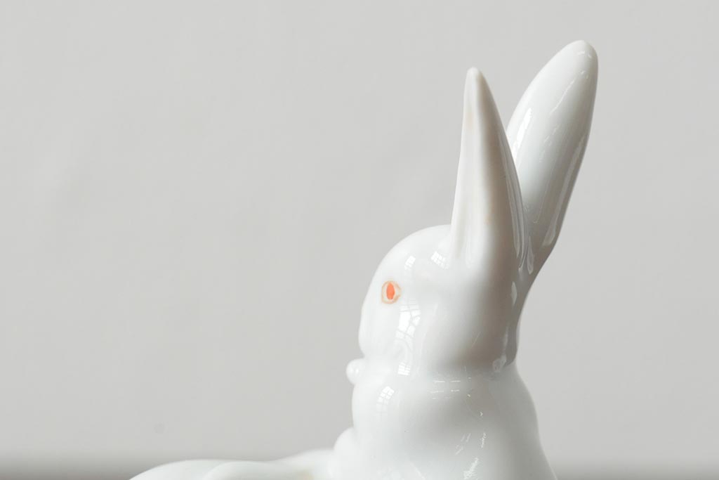 アンティーク雑貨 ハンガリー HEREND(ヘレンド) うさぎ ベビー