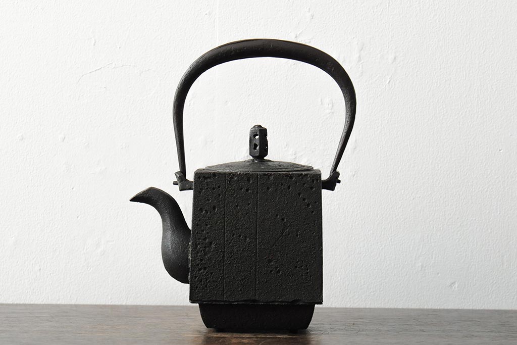 茶道具 鉄瓶（てつびん） 鉄瓶 万代屋 菊地政光