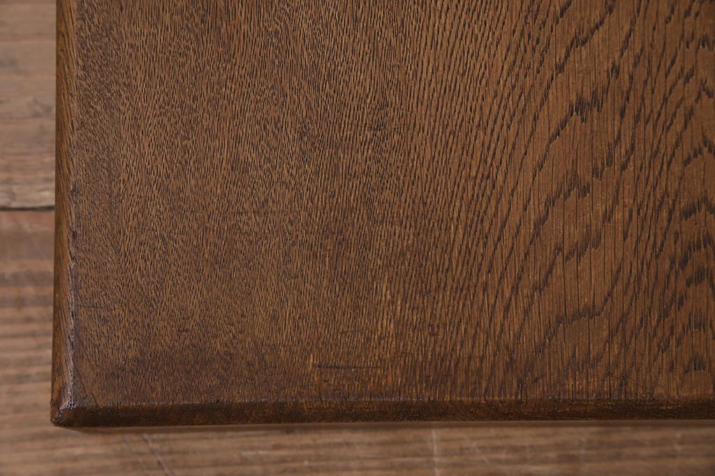 アンティーク雑貨　昭和初期　桑材製の古い文箱(木箱、収納箱、小物収納)(R-043746)