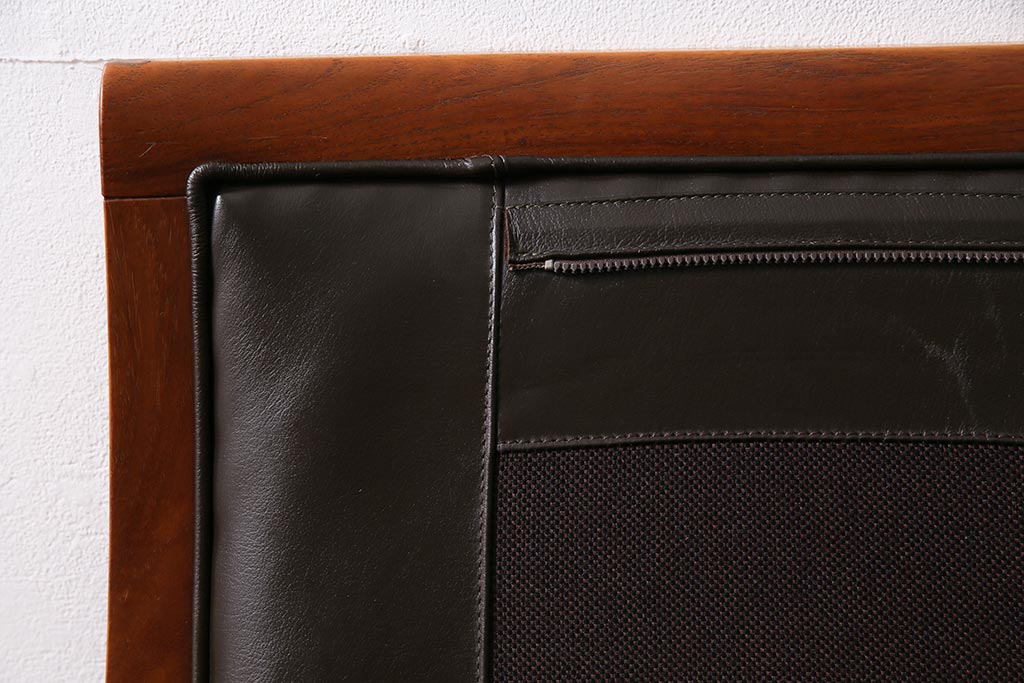 ヴィンテージ家具　オールドマルニ　maruni(マルニ木工)　スタイリッシュなデザインが魅力の一人掛けソファ(1シーター、1Pソファ、ビンテージ)(R-043823)
