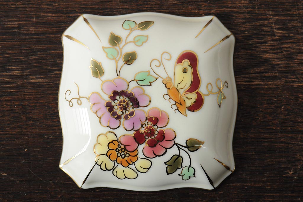 中古 ハンガリー zsolnay(ジョルナイ) ハンドペイント 食器3点 中古 ハンガリー zsolnay(ジョルナイ) ハンドペイント 食器3点