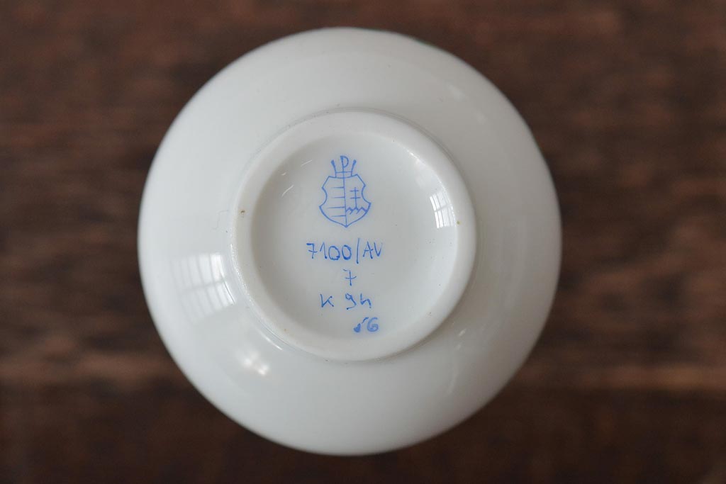 中古　ハンガリー　HEREND(ヘレンド)　ミニチュアベース3点セット(花瓶、花器、陶磁器)(R-044134)