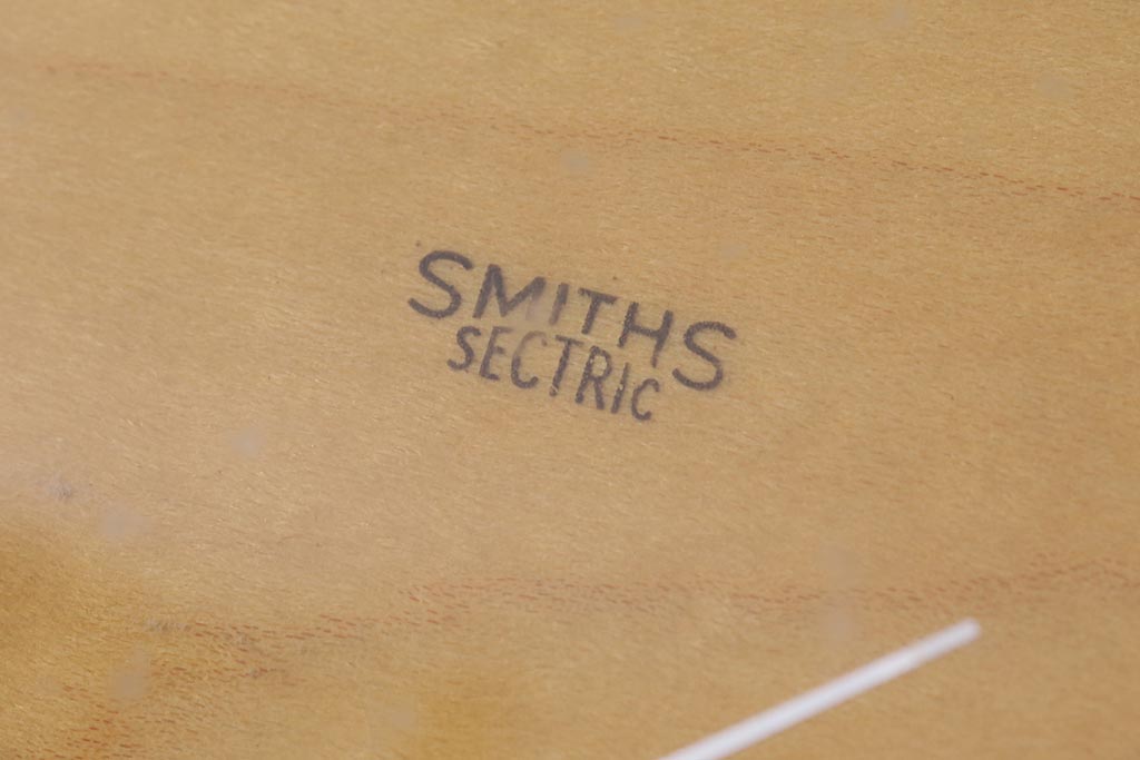 ジャンク品　ヴィンテージ雑貨　イギリス　SMITHS SECTRIC　置き時計(ディスプレイ雑貨、ビンテージ)(R-044177)