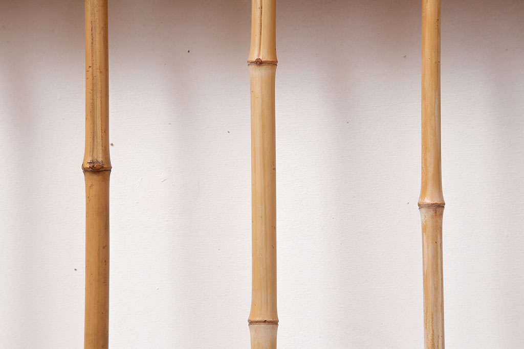 ビンテージ建具　昭和中期　和の風情を感じさせる御簾戸2枚セット(簾戸、簀戸、葭戸、夏障子、夏戸、葦戸)(R-044342)