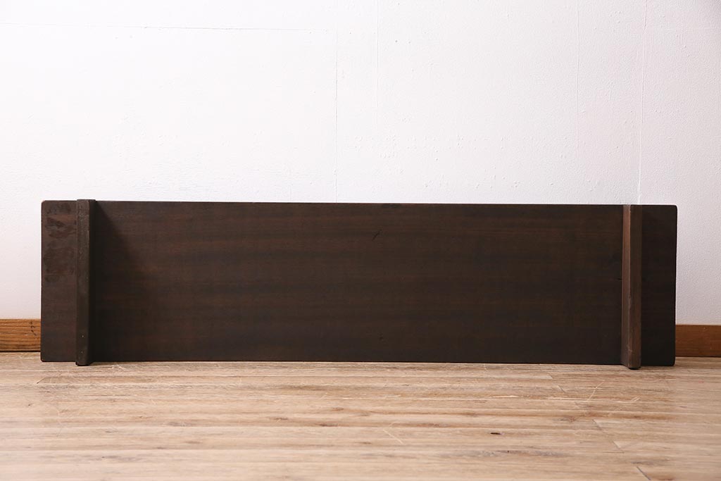 アンティーク家具　和製アンティーク　昭和初期　ラワン材　落ち着きのある和の雰囲気漂う裁ち板(ローテーブル、作業台、飾り台、陳列台)(R-044547)