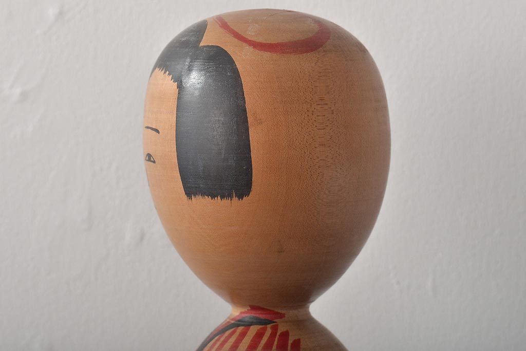 昭和47年 秋田木地山 小椋久太郎 作 こけし 39.5cm 郷土玩具