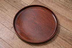 アンティーク雑貨　和製アンティーク　漆器　迫力ある海老の図柄が描かれた木製椀5客セット(和食器)(R-039465)