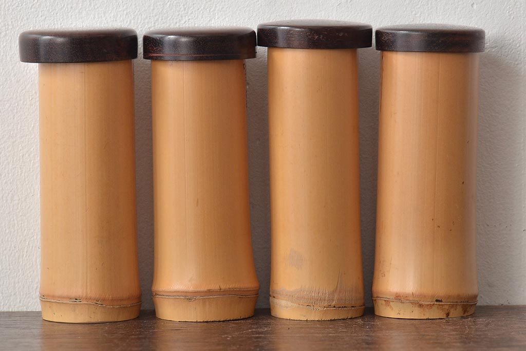 信頼も厚い 高級紫檀製 b0112 煙草盆 保管箱あり 銅製火入付 2点セット 木工、竹工芸