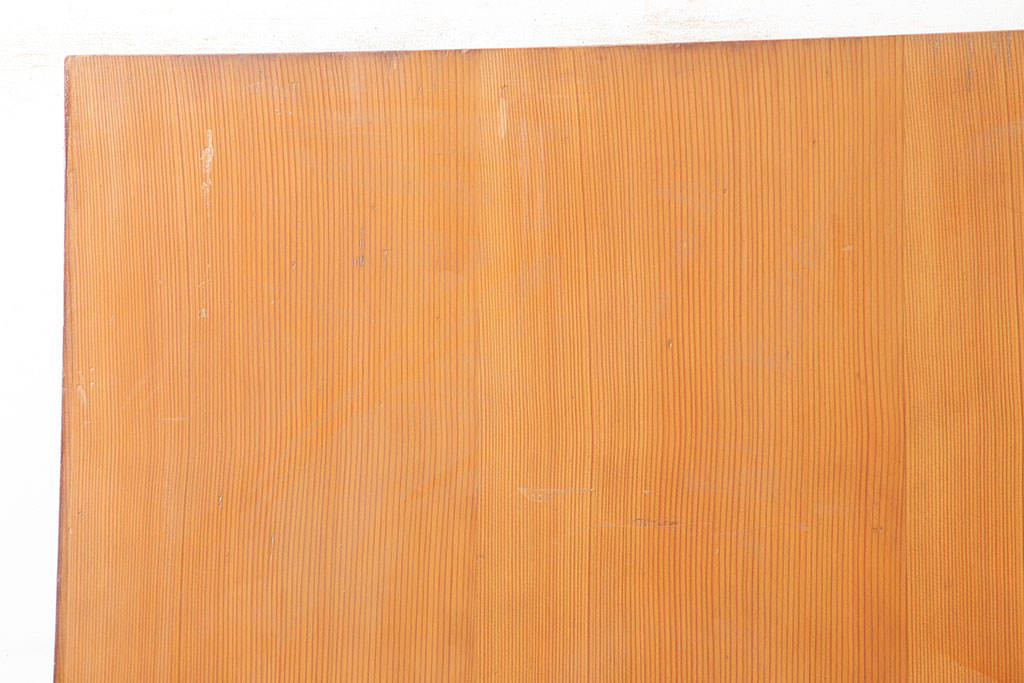 ヴィンテージ建具　昭和レトロ　シンプルなデザインが合わせやすい木製ドア(扉、ビンテージ)(R-044947)