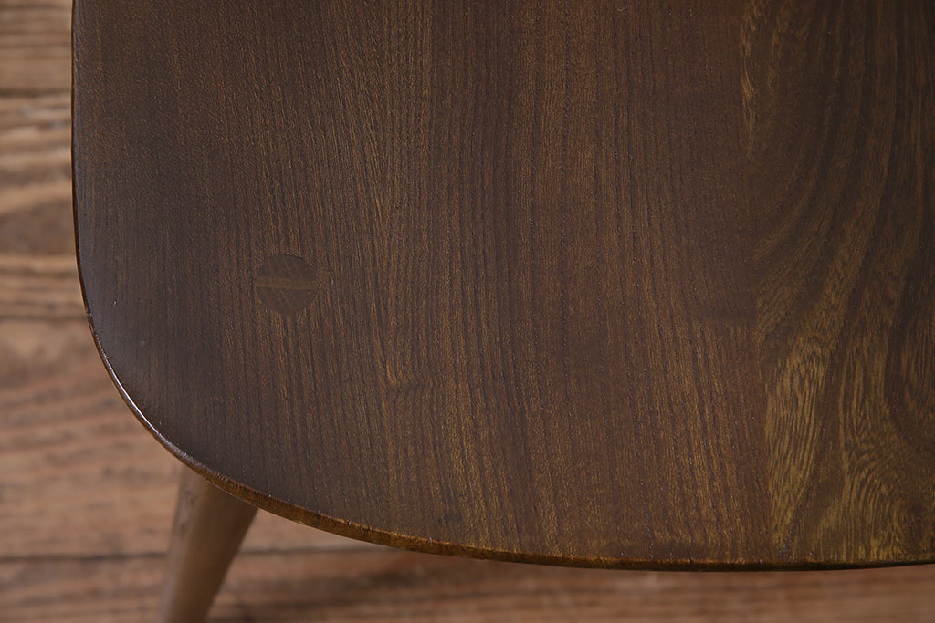 ヴィンテージ　ERCOL(アーコール)　ブリティッシュカントリーに合うクエーカーチェア(椅子、ビンテージ)(R-045027)