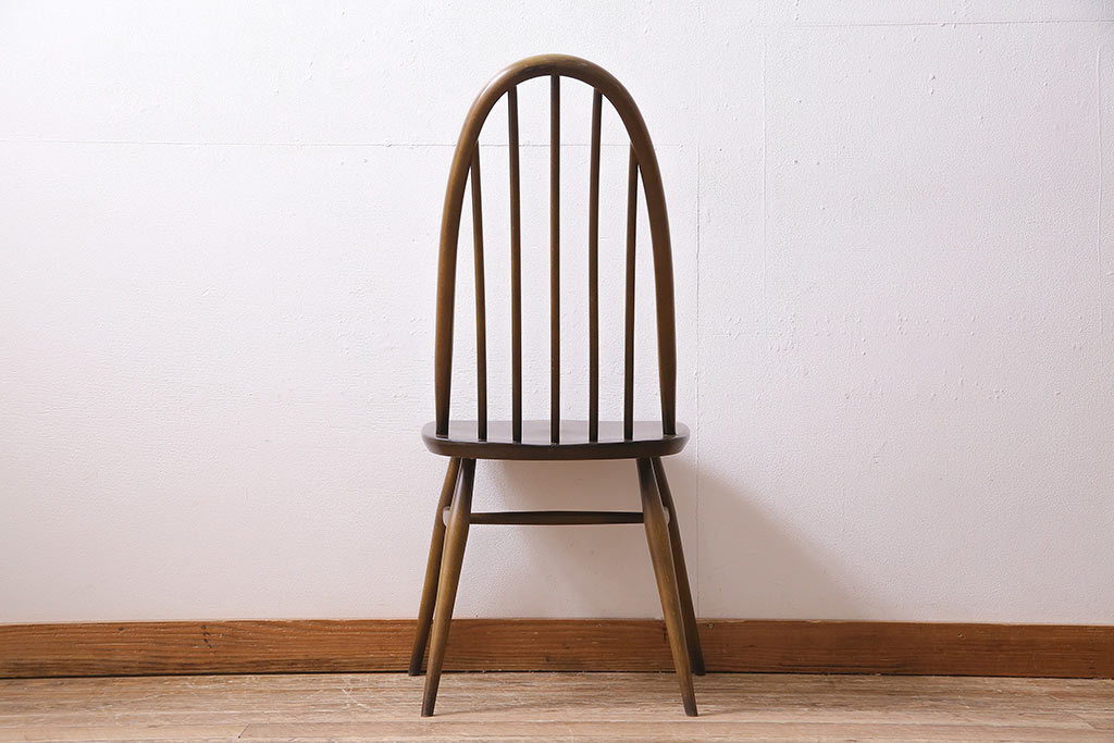 ヴィンテージ　ERCOL(アーコール)　ブリティッシュカントリーに合うクエーカーチェア(椅子、ビンテージ)(R-045027)