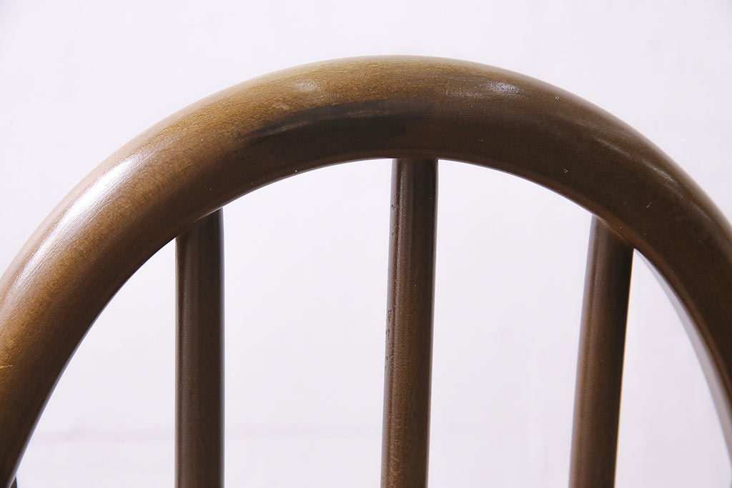 ヴィンテージ　ERCOL(アーコール)　ブリティッシュカントリーに合うクエーカーチェア(椅子、ビンテージ)(R-045027)