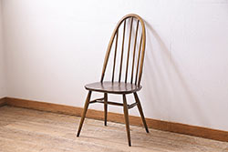 ヴィンテージ　ERCOL(アーコール)　ブリティッシュカントリーに合うクエーカーチェア(椅子、ビンテージ)(R-045027)