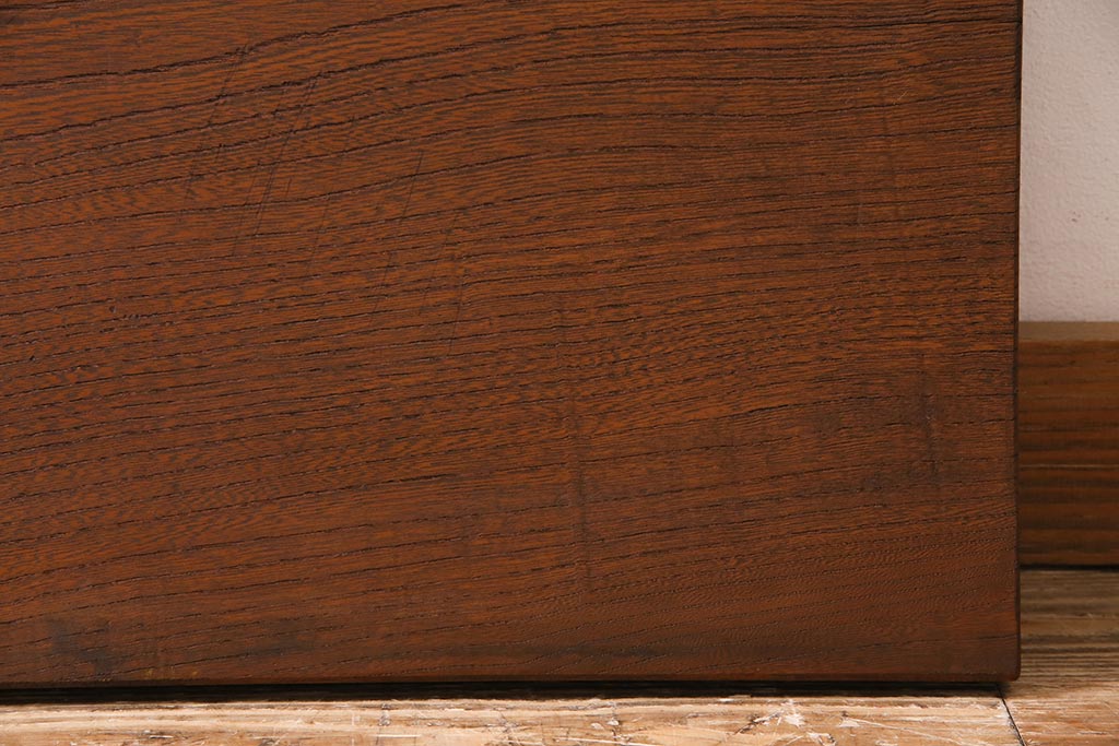 ビンテージ雑貨 昭和中期 DIY素材におすすめな杢目の美しいケヤキ材一