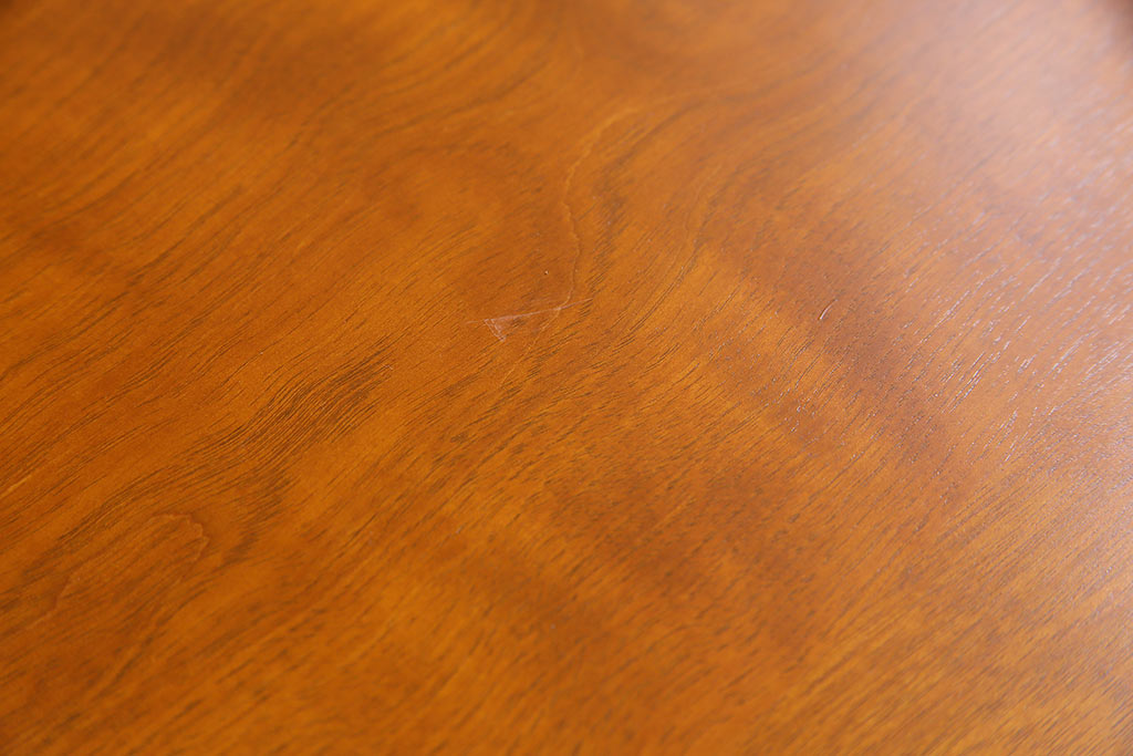 中古　横浜ダニエル(daniel)　A-314　木の温もりを感じるベンチテーブル(ダイニングテーブル、机、4〜6人用)(定価約60万円)(R-045295)