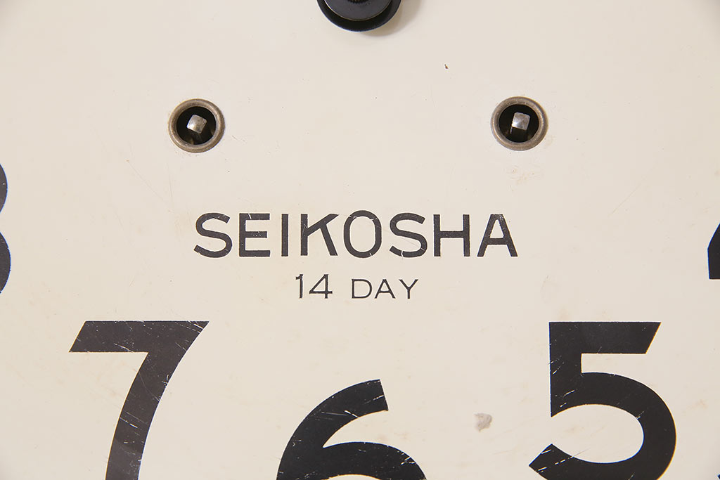 アンティーク時計 昭和初期 SEIKOSHA(精工舎、セイコー) 14DAY 