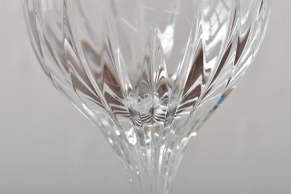 バカラ(Baccarat)　マッセナ　ワイングラス2客(フルレッドクリスタルガラス)(R-045762)