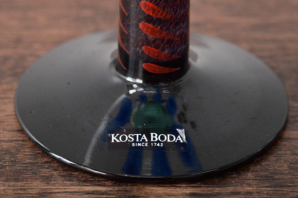 北欧　KOSTA　BODA(コスタボダ)　ワイングラス3客(R-045781)