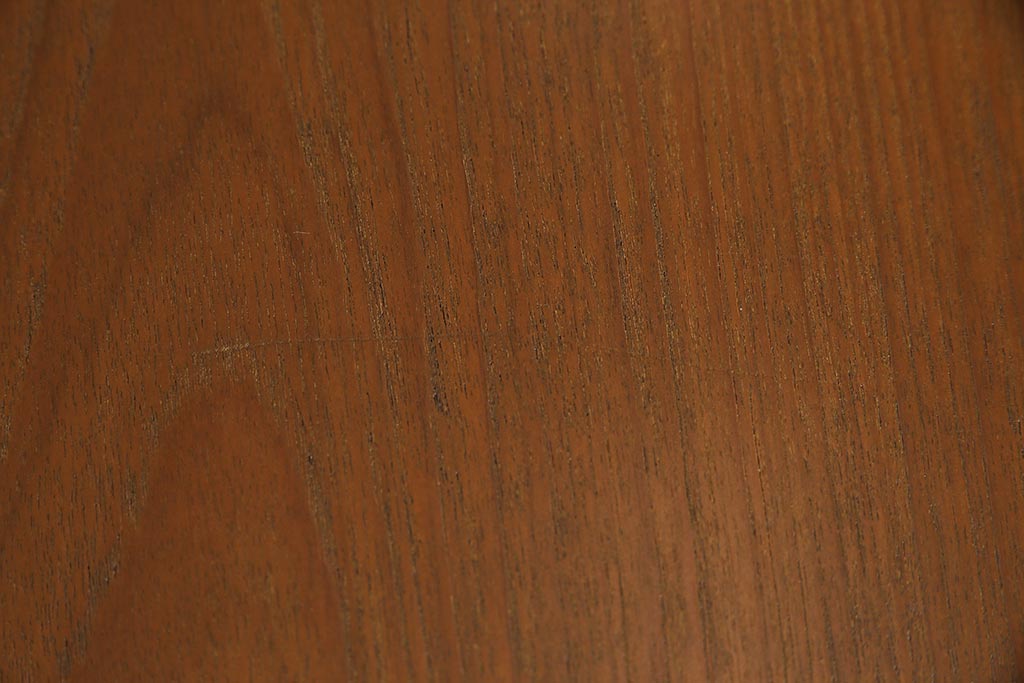 ヴィンテージ家具　北欧ビンテージ　G-PLAN(ジープラン)　チーク材　圧迫感が感じにくいオーバル型のエクステンションテーブル(ダイニングテーブル)(R-045804)