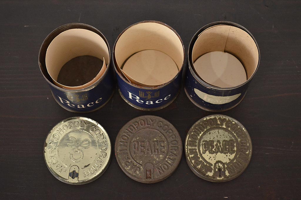古い　桃山　ピース　チェリー　エアーシップ　ホープ　煙草缶　9缶セット(R-045861)