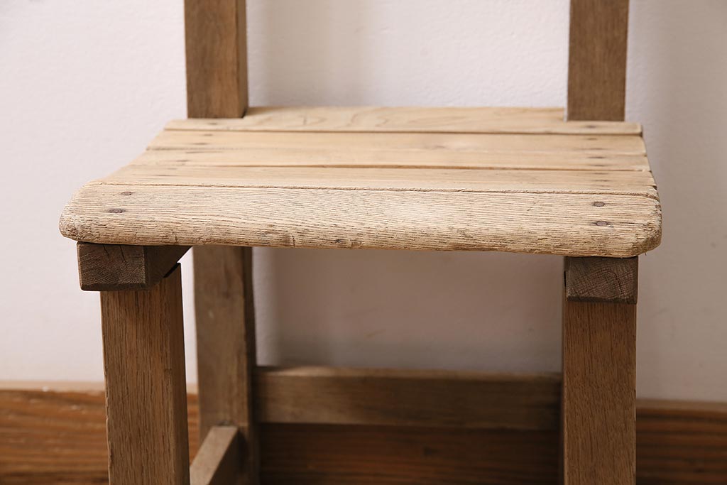 アンティーク家具 昭和初期 ストリップド(剥離) カシ材 懐かしさ