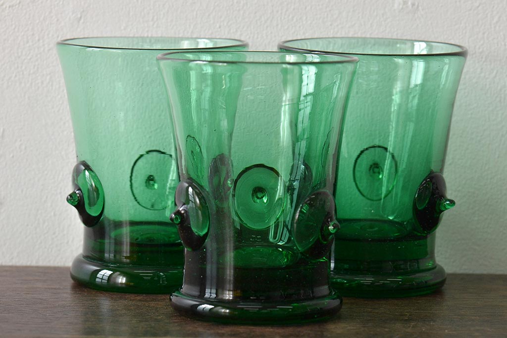 船木倭帆(Shizu) グラス3点(吹きガラス、作家物、コップ、タンブラー)(R-045942) | ラフジュ工房