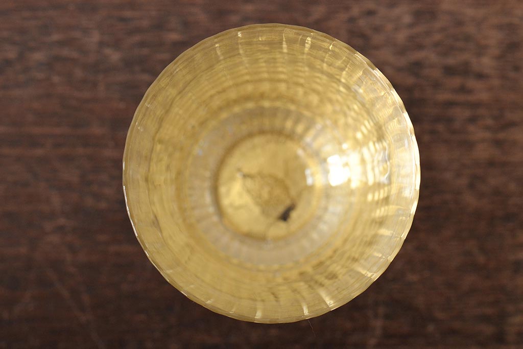 ベネチアンガラス　金箔グラス6客(タンブラー、コップ)(R-045969)