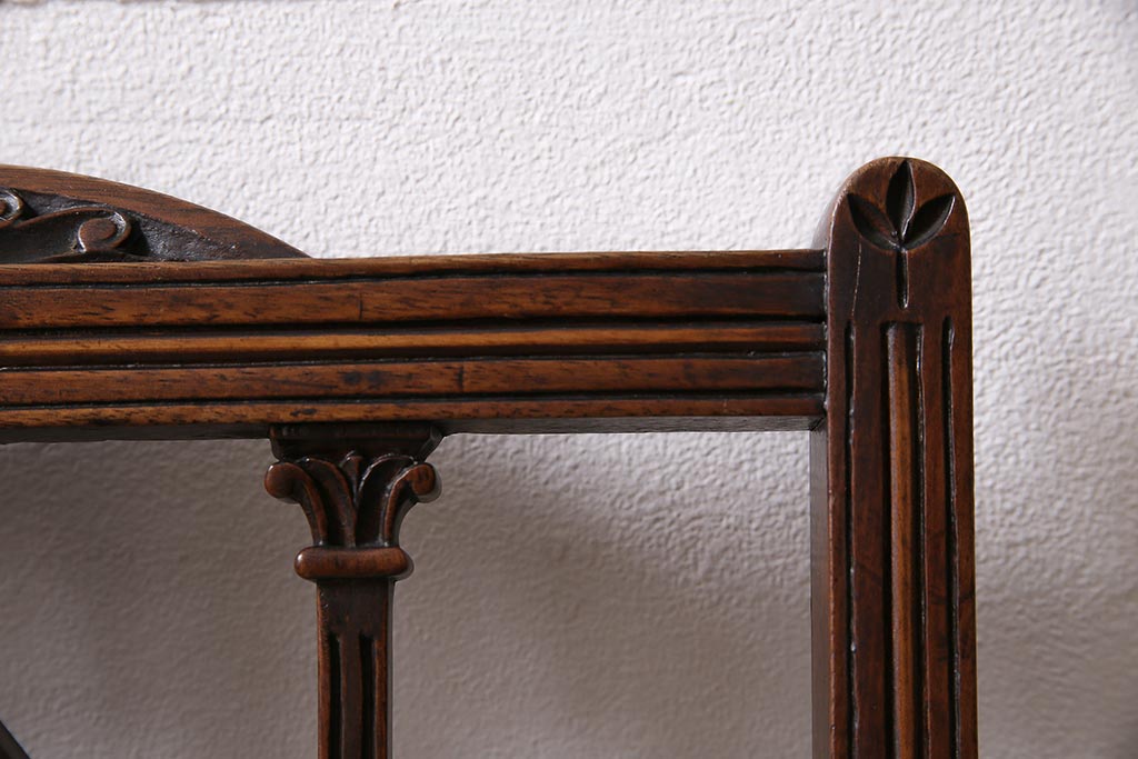 アンティーク家具　フランスアンティーク　マホガニー材　アールデコ様式のお洒落なチェア(椅子)(R-045992)