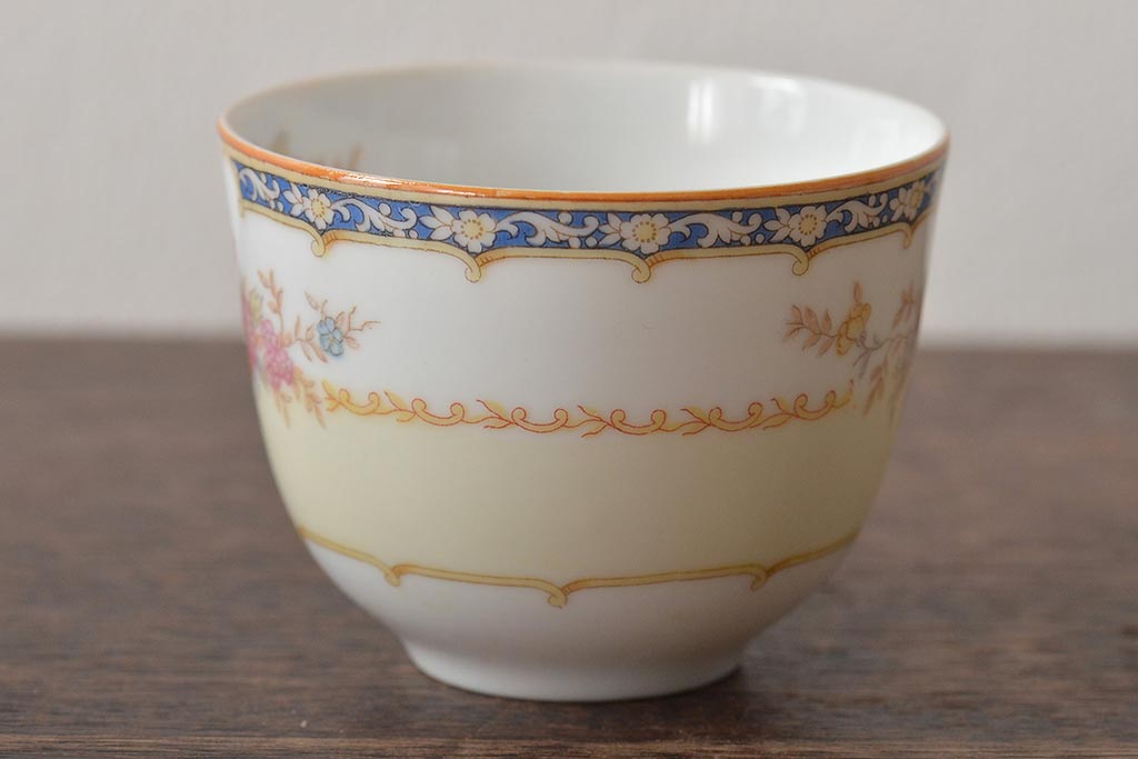 オールドノリタケ　カップ&ソーサー6客セット　共箱(洋食器)(R-046139)