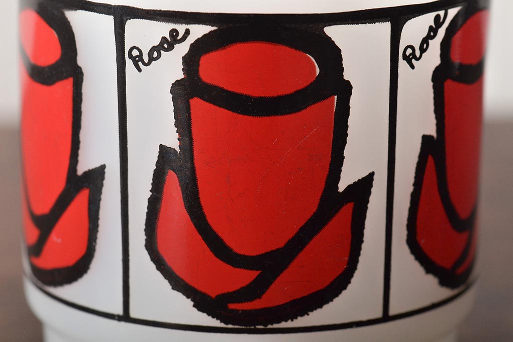 ファイヤーキング　マグカップ　ROSE　ポップフローラル(スタッキングマグ)(R-046163)