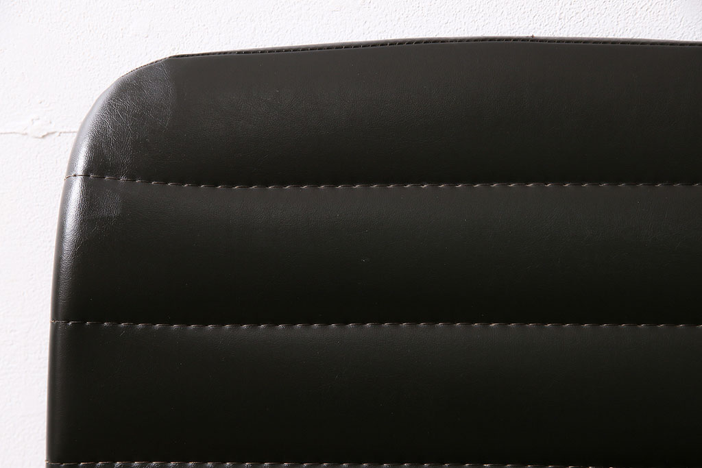 和製ヴィンテージ　昭和中期　松田家具　ブナ材　スタイリッシュなデザインの国産ロッキングチェア(チェア、アームチェア、ビンテージ)(R-046310)