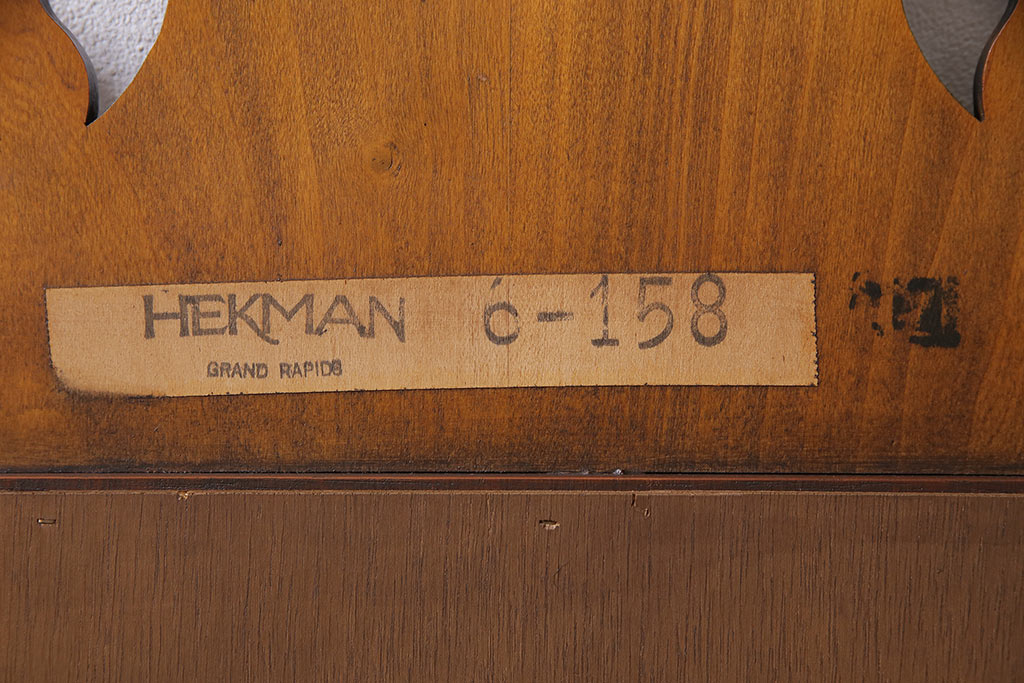 中古 HEKMAN FURNITURE チッペンデールスタイル マホガニー インレイド ウォールミラー(鏡、壁掛け)(R-046440) |  ラフジュ工房