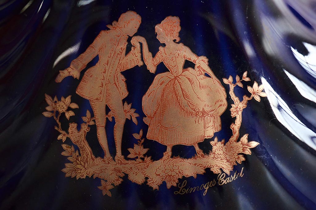 Amazon.co.jp: リモージュ LIMOGES CASTEL 22K 金 絵皿 小物入れ