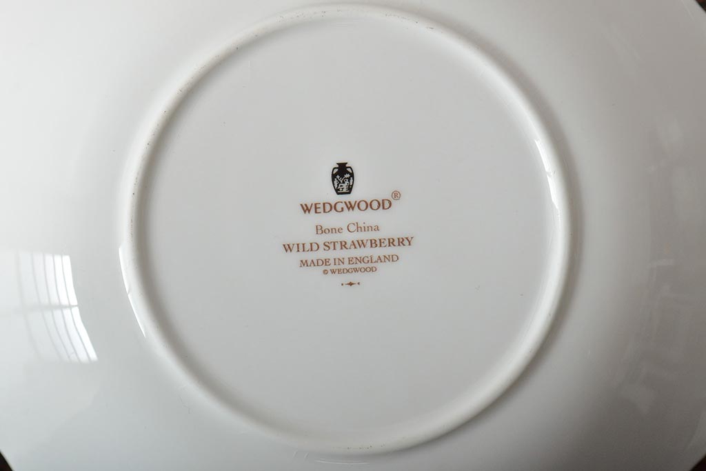 ウェッジウッド WEDGWOOD プレートなど4点(ワイルドストロベリー