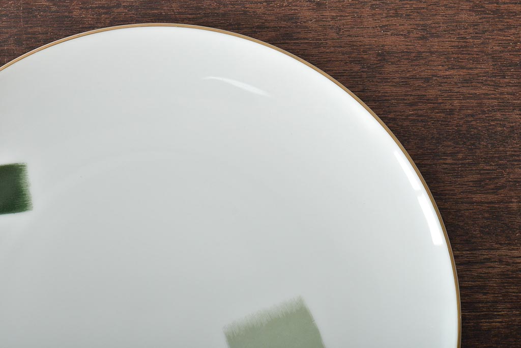 昭和レトロ　古いノリタケ　Noritake　急須・皿8枚(プレート、中皿、大皿、洋食器)(R-046481)