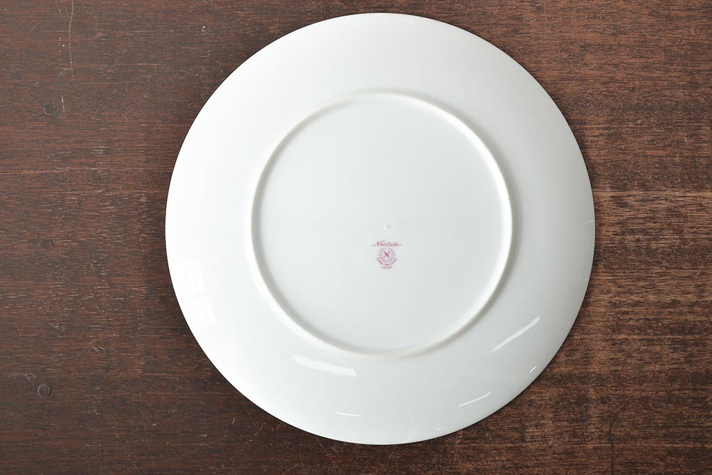 昭和レトロ　古いノリタケ　Noritake　急須・皿8枚(プレート、中皿、大皿、洋食器)(R-046481)