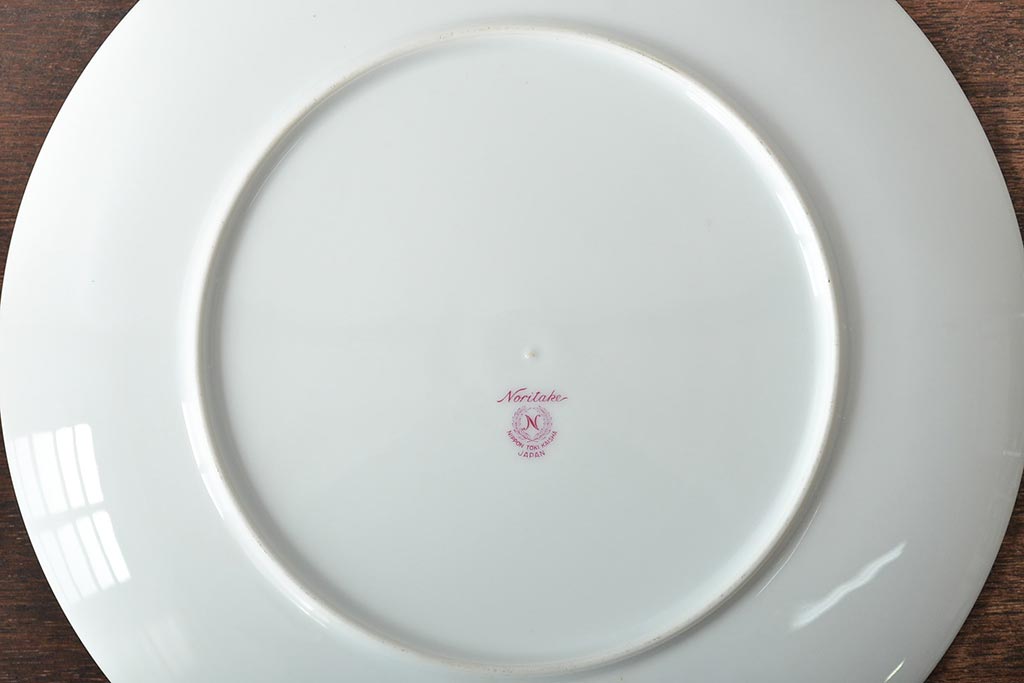 昭和レトロ　古いノリタケ　Noritake　急須・皿8枚(プレート、中皿、大皿、洋食器)(R-046481)