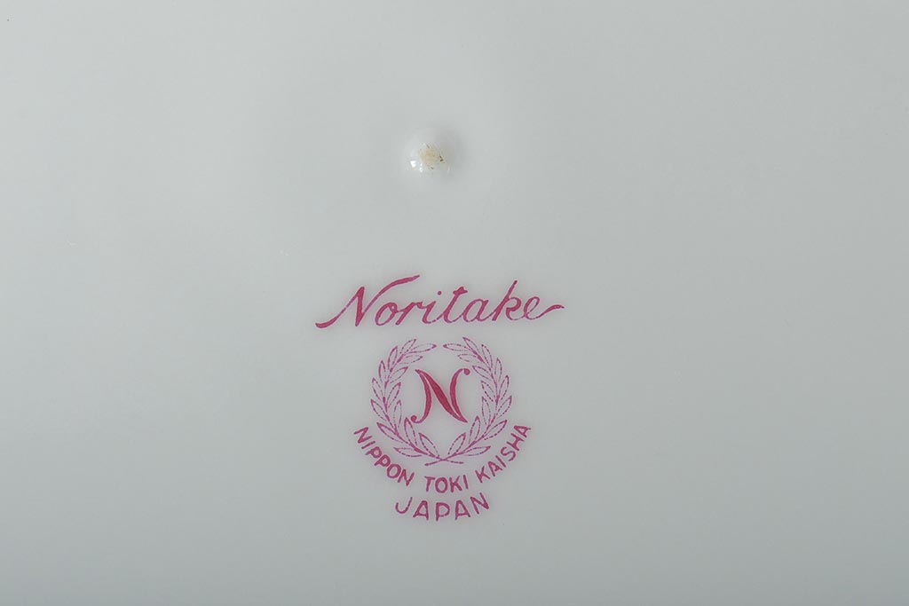 昭和レトロ　古いノリタケ　Noritake　急須・皿8枚(プレート、中皿、大皿、洋食器)(R-046481)