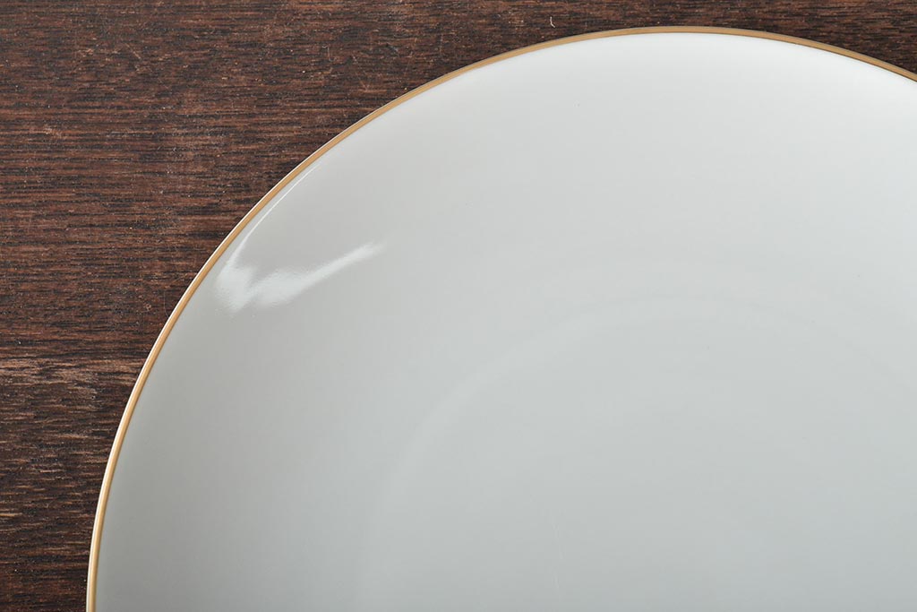 昭和レトロ　古いノリタケ　Noritake　急須・皿8枚(プレート、中皿、大皿、洋食器)(R-046481)